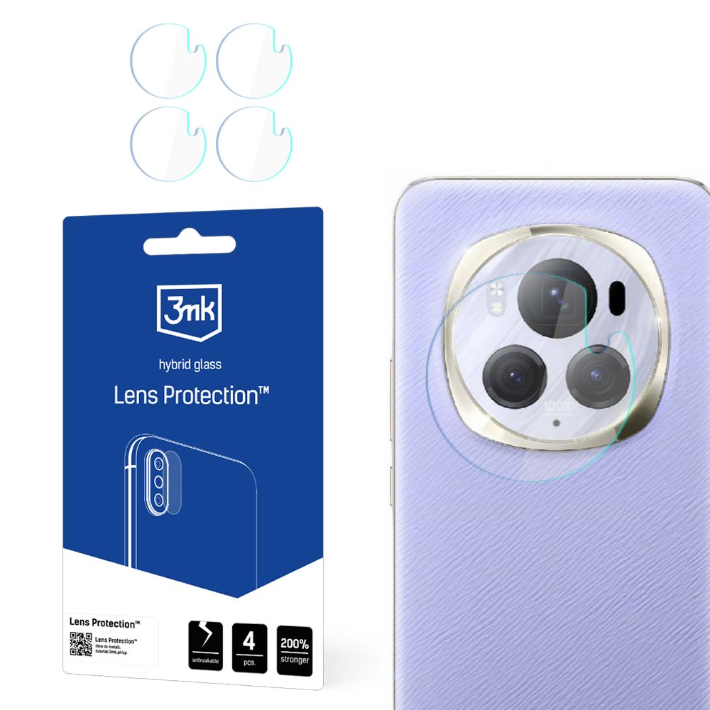 3mk Lens Protection™ hibridinis kameros stiklas Honor Magic6