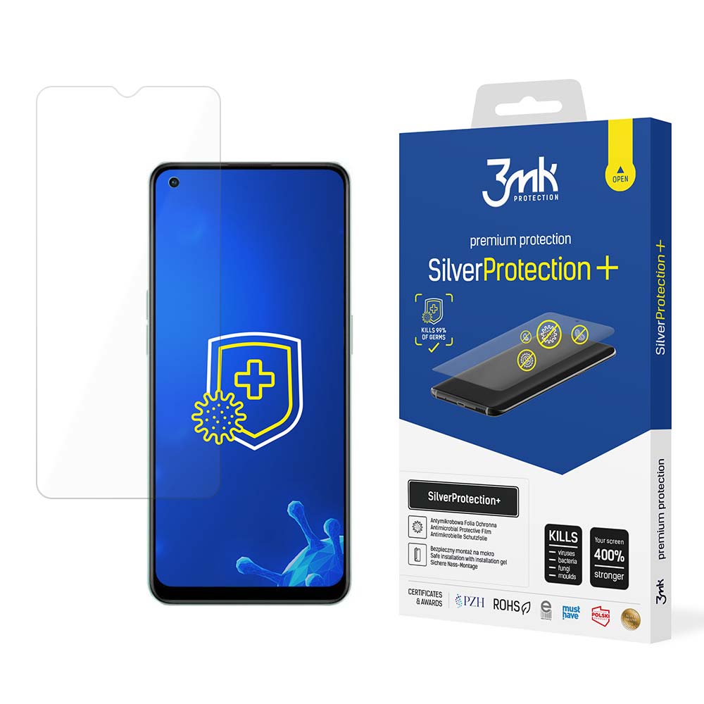 3mk SilverProtection+ — защита экрана телефона для OPPO Reno 7 Lite 5G