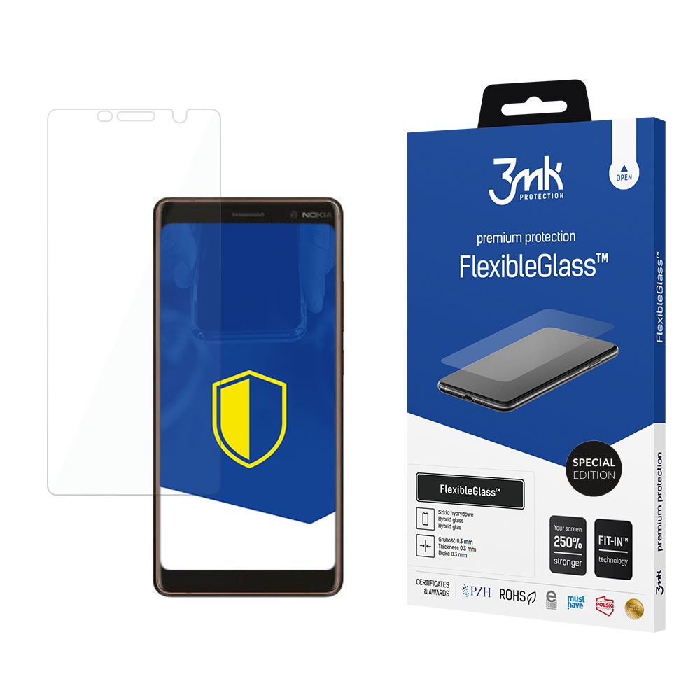 Nokia 7 Plus - 3mk FlexibleGlass Special Edition