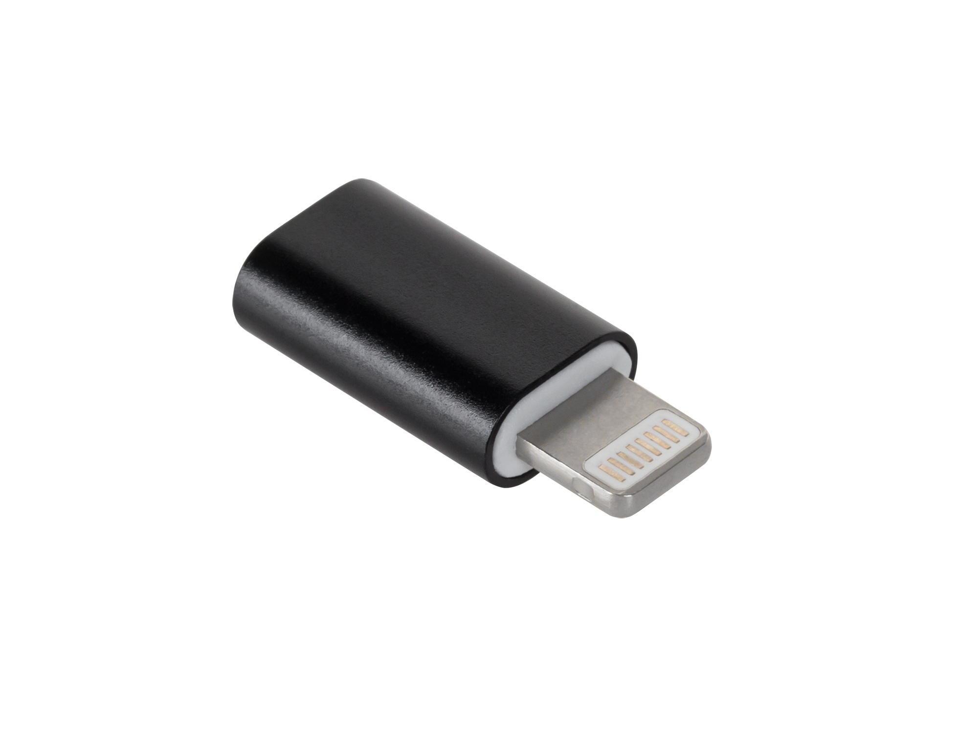 M-Life micro-USB to Apple Lightning adapter, black