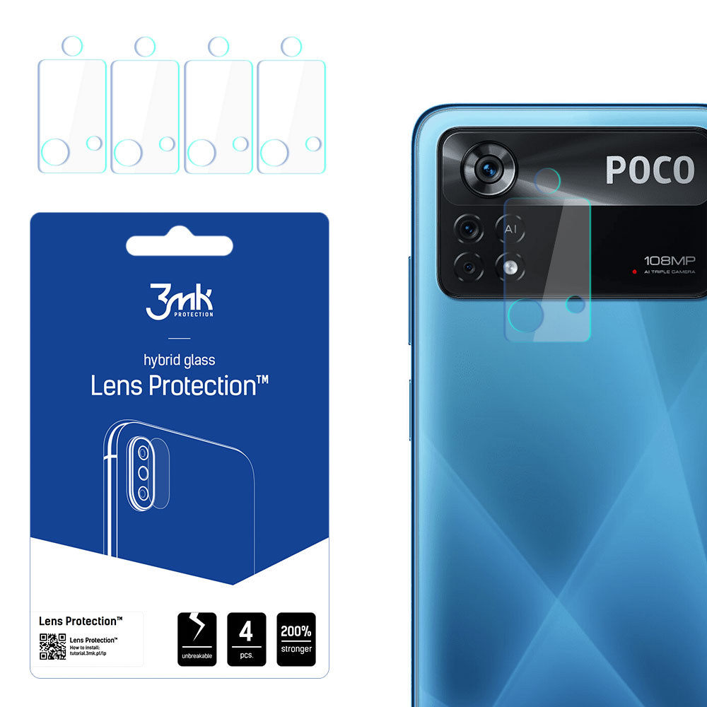 3mk Lens Protection — защита объектива камеры для Xiaomi POCO X4 Pro 5G