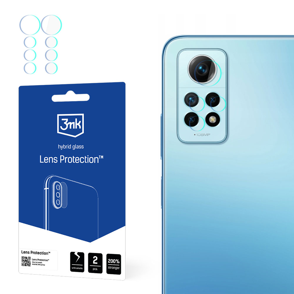 3mk Lens Protection — защита объектива камеры для Xiaomi Redmi Note 12 Pro 4G