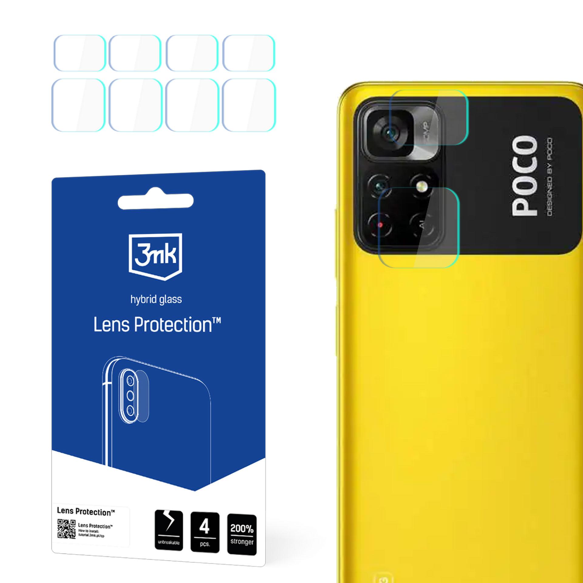 3mk Lens Protection — защита объектива камеры для Xiaomi Redmi Note 11S 5G/ POCO M4 Pro 5G
