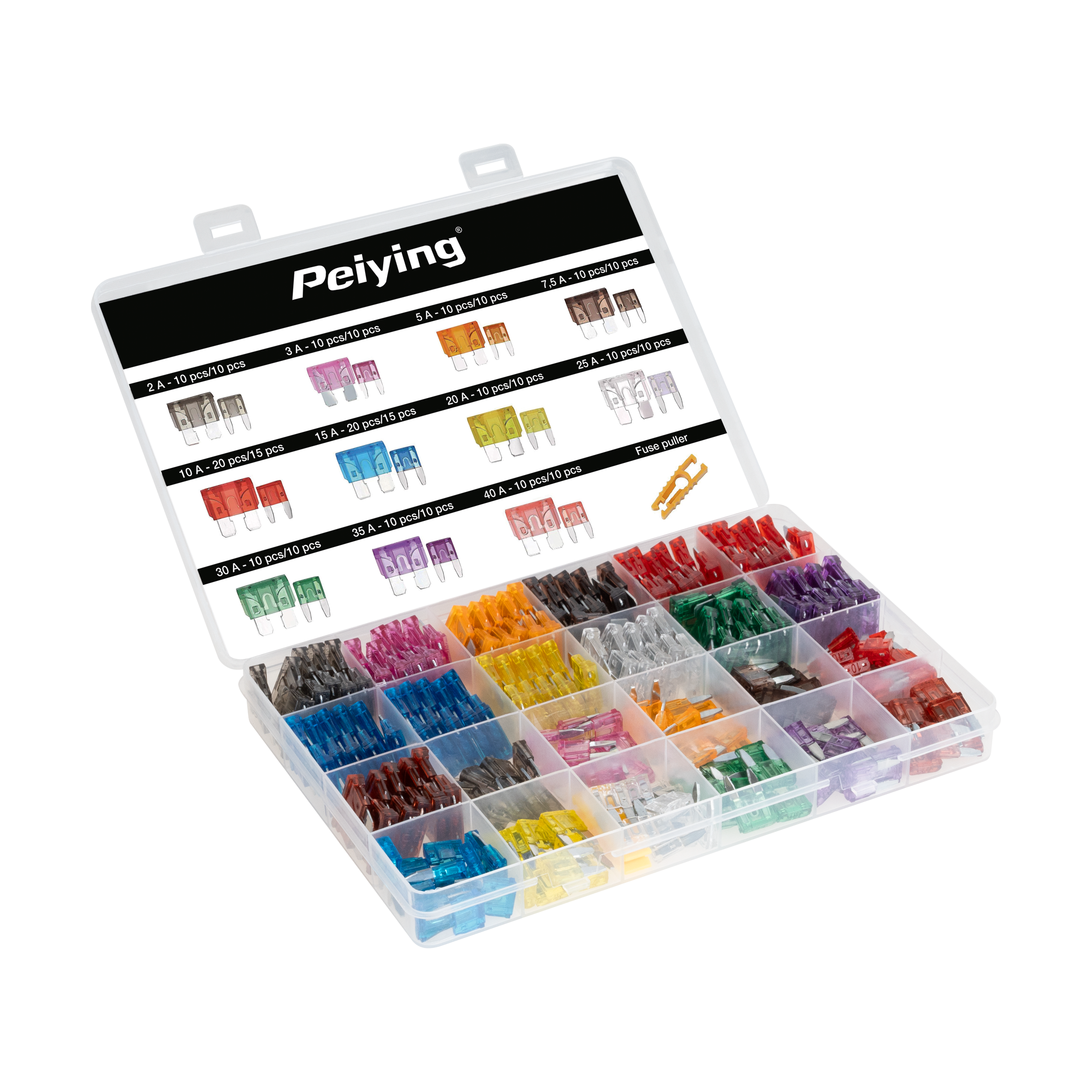 Box of car fuses, 250 pcs.