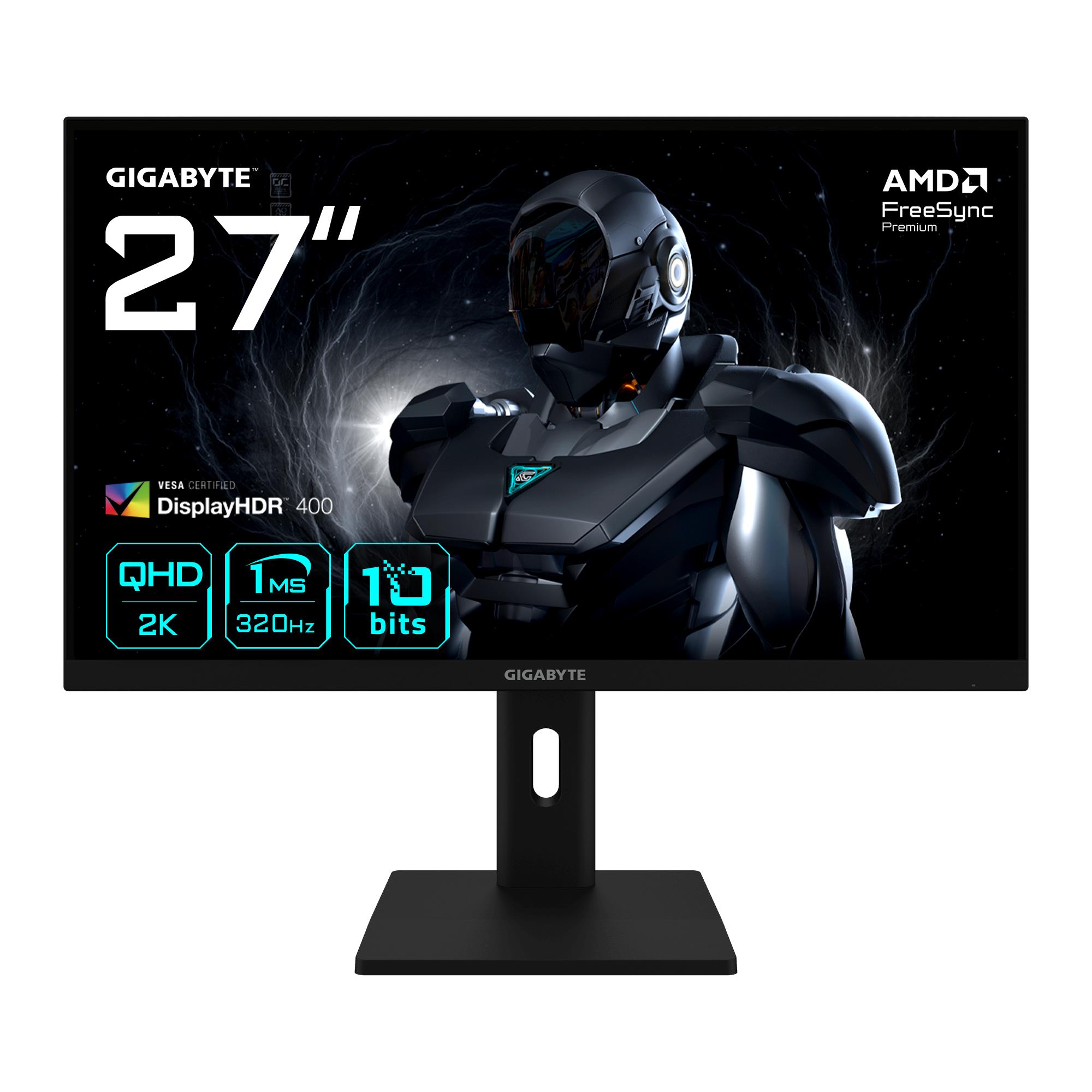 GIGABYTE 27 " 2560 x 1440 pixels Quad HD Native aspect ratio 16:9 LED Flat G27Q3EK (LCD Monitor)