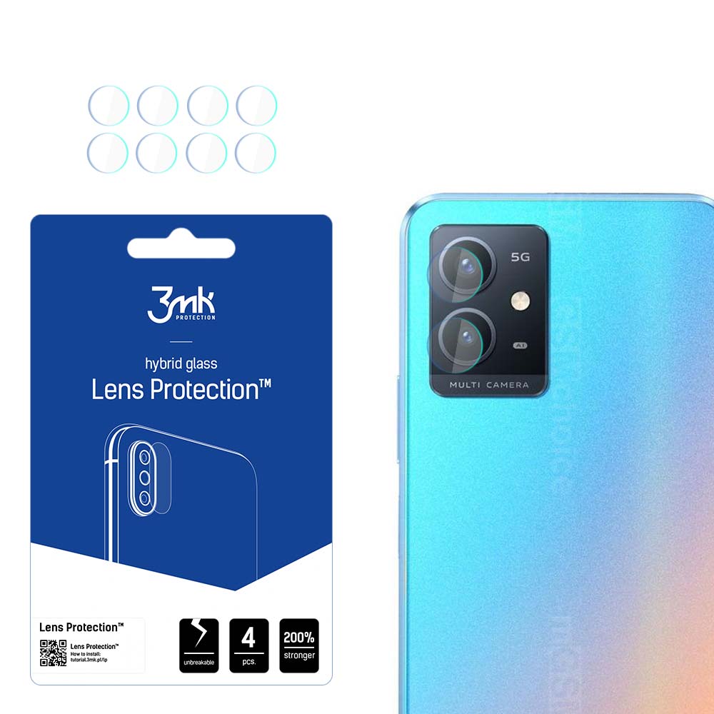 3mk Lens Protection — защита объектива камеры для Vivo Y30 5G