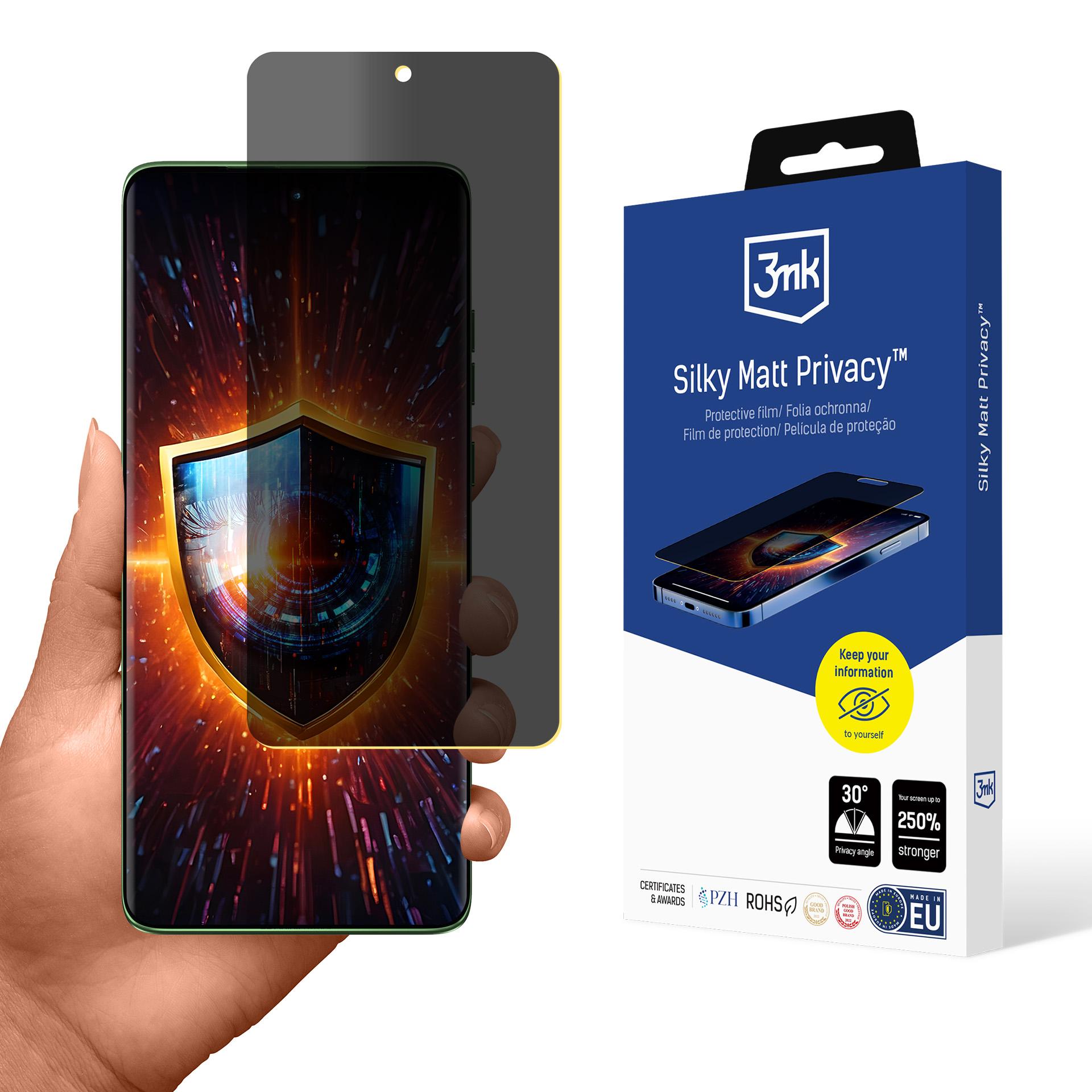 3mk Silky Matt Privacy — приватный фильтр для экрана для Motorola Edge 60