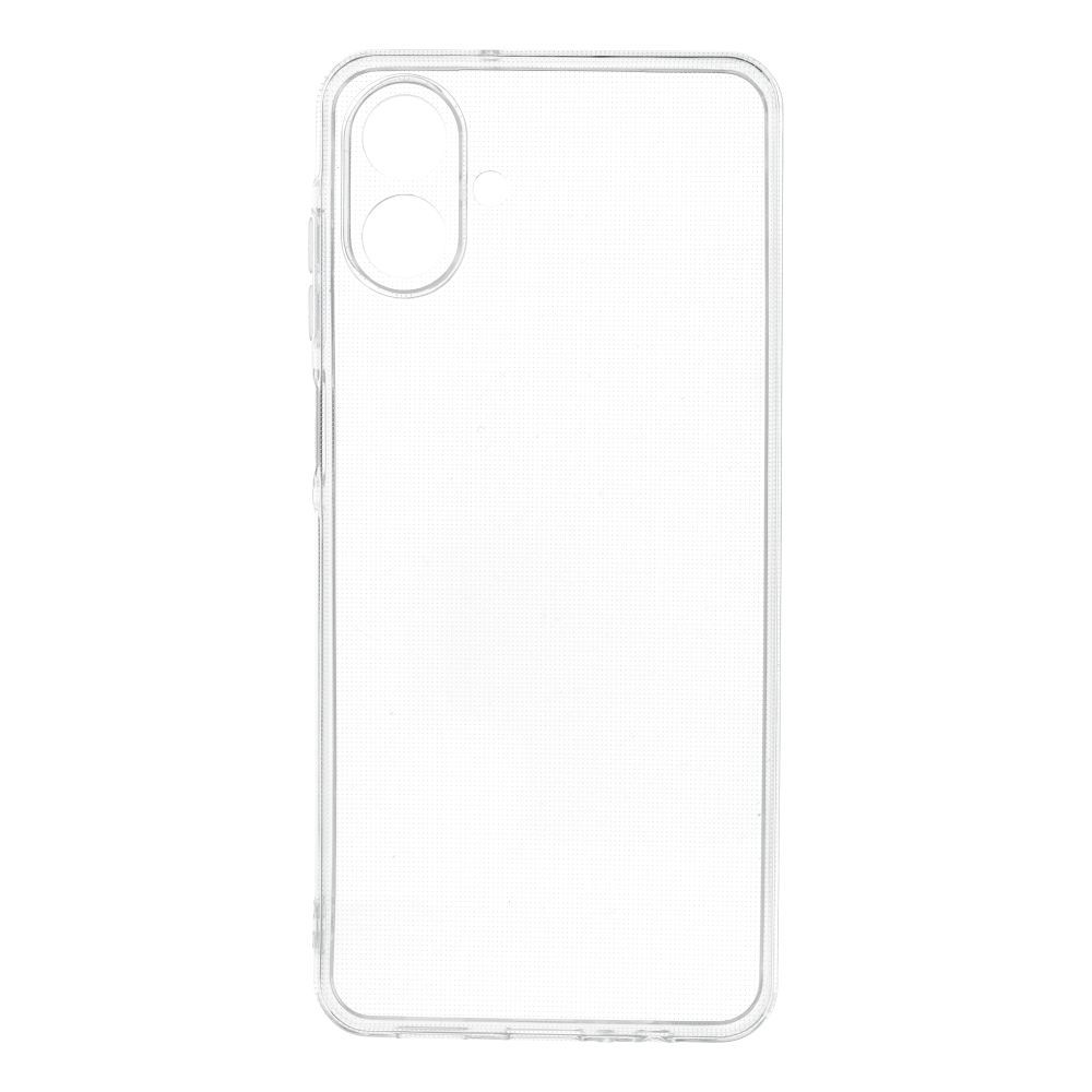 Чехол для Samsung A07 / A08 прозрачный чехол 2 mm (защита камеры) (цвет: прозрачный)