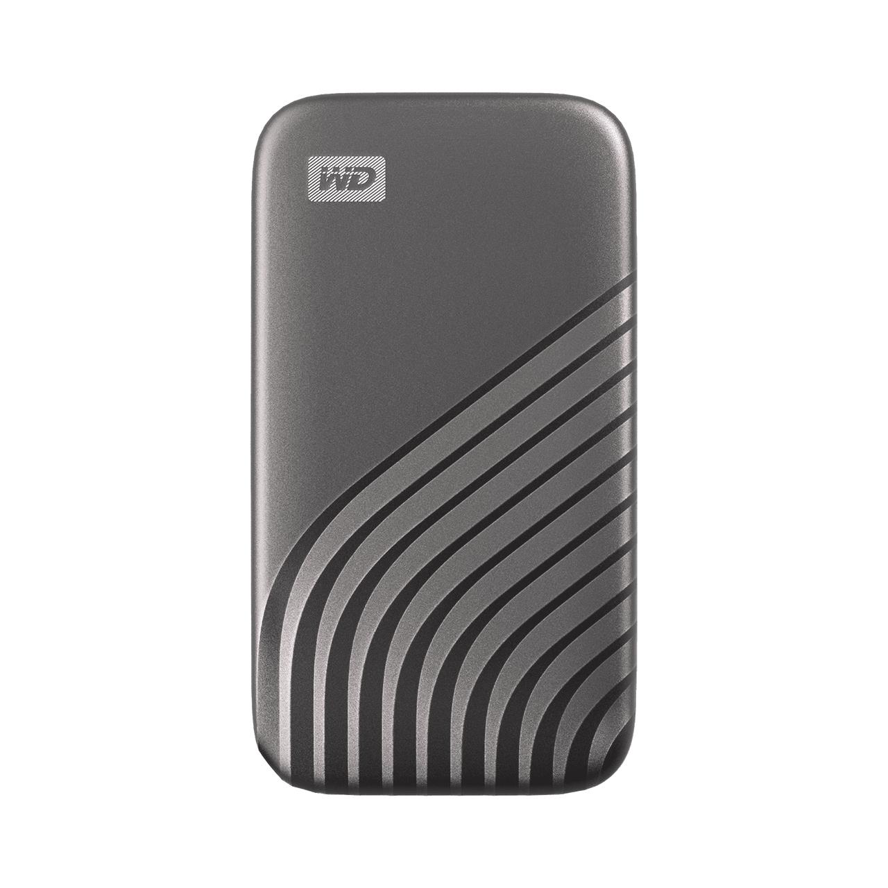 WESTERN DIGITAL My Passport 4GB USB-C USB 3.2 Write speed 1000 MBytes/sec Read speed 1050 MBytes/sec WDBAGF0040BGY-WESN (External SSD)