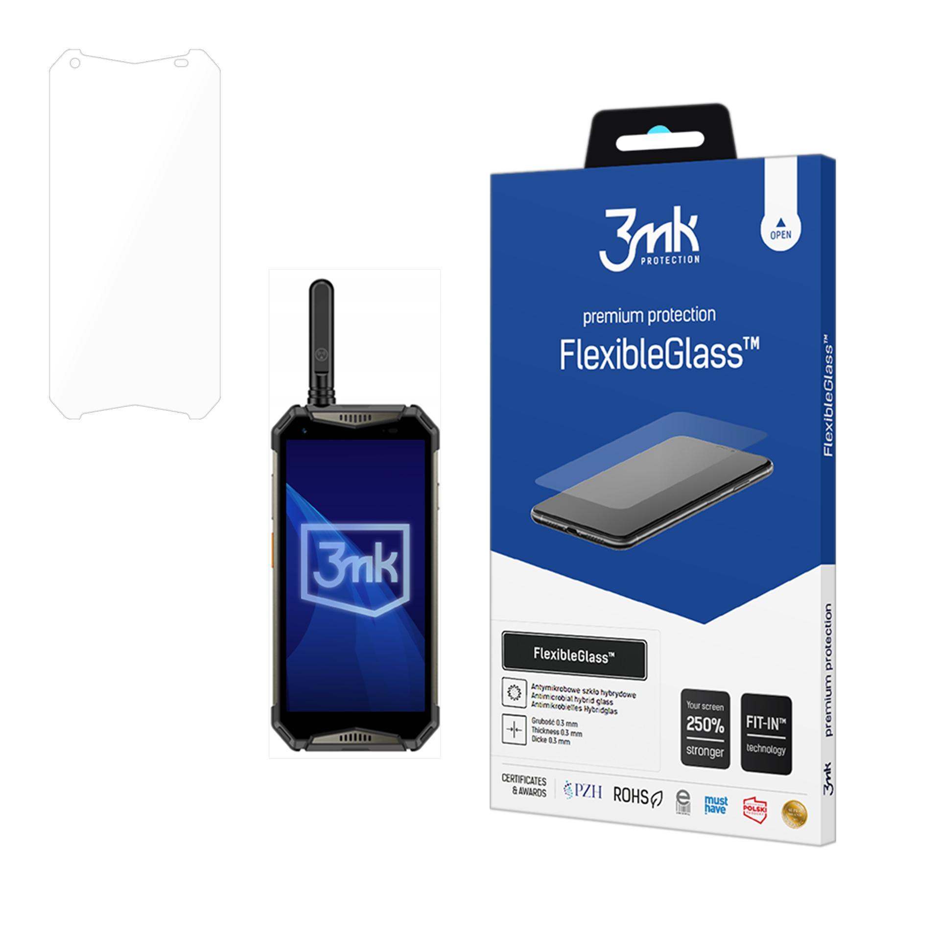 Гибридное стекло 3mk FlexibleGlass™ для Ulefone Armor 20WT