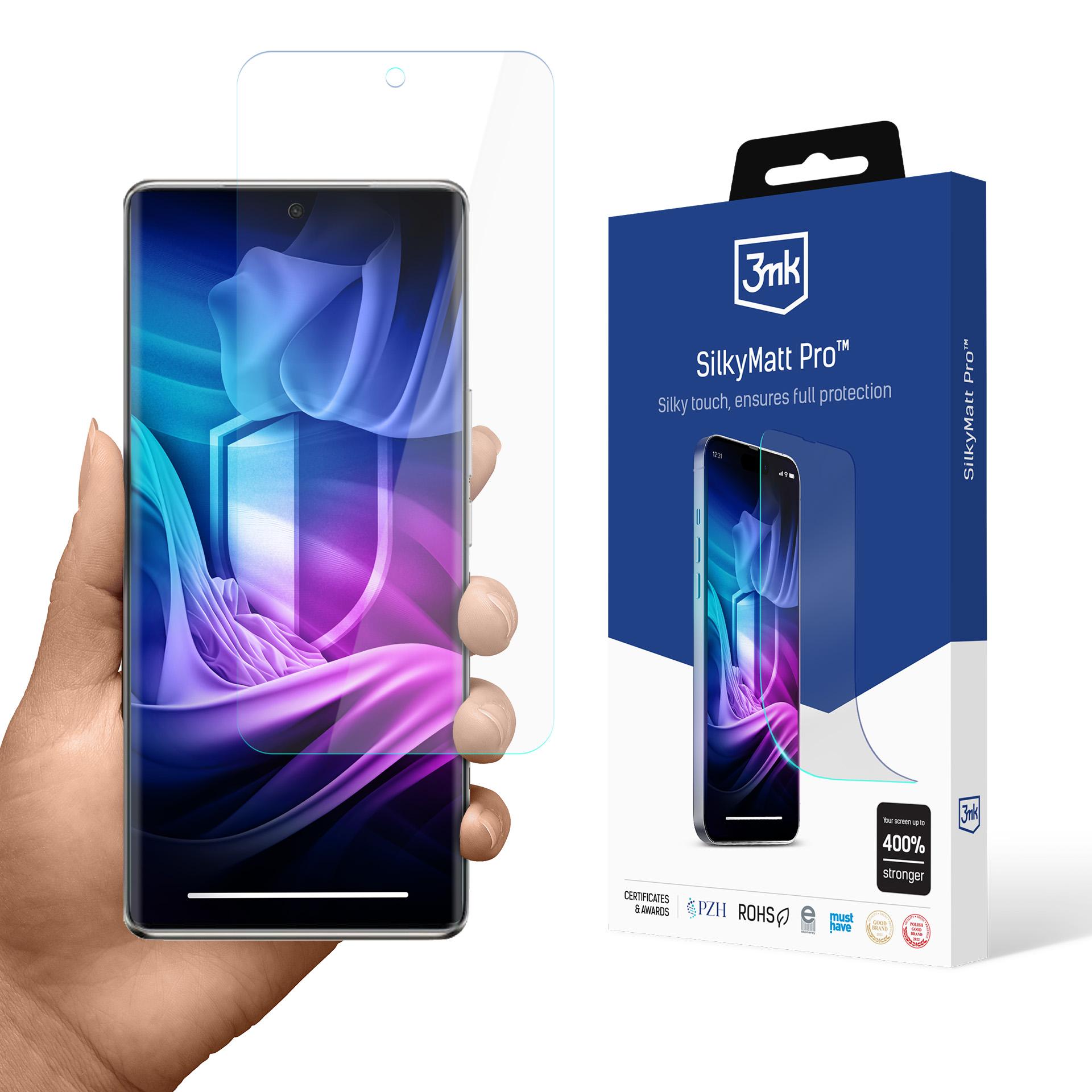 3mk Silky Matt Pro — защита экрана телефона для Vivo V50 Lite 4G