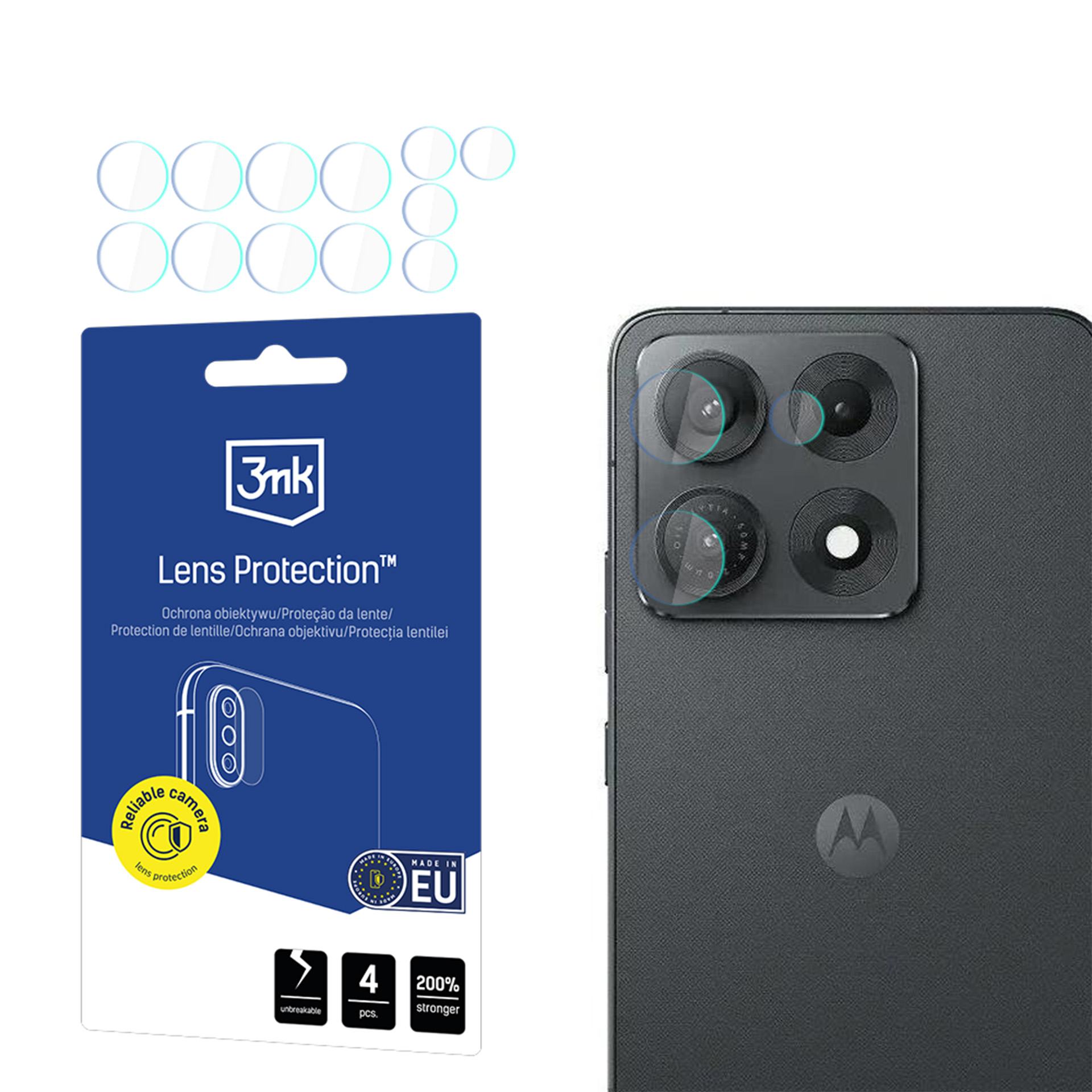3mk Lens Protection — защита объектива камеры для Motorola Edge 70 Max