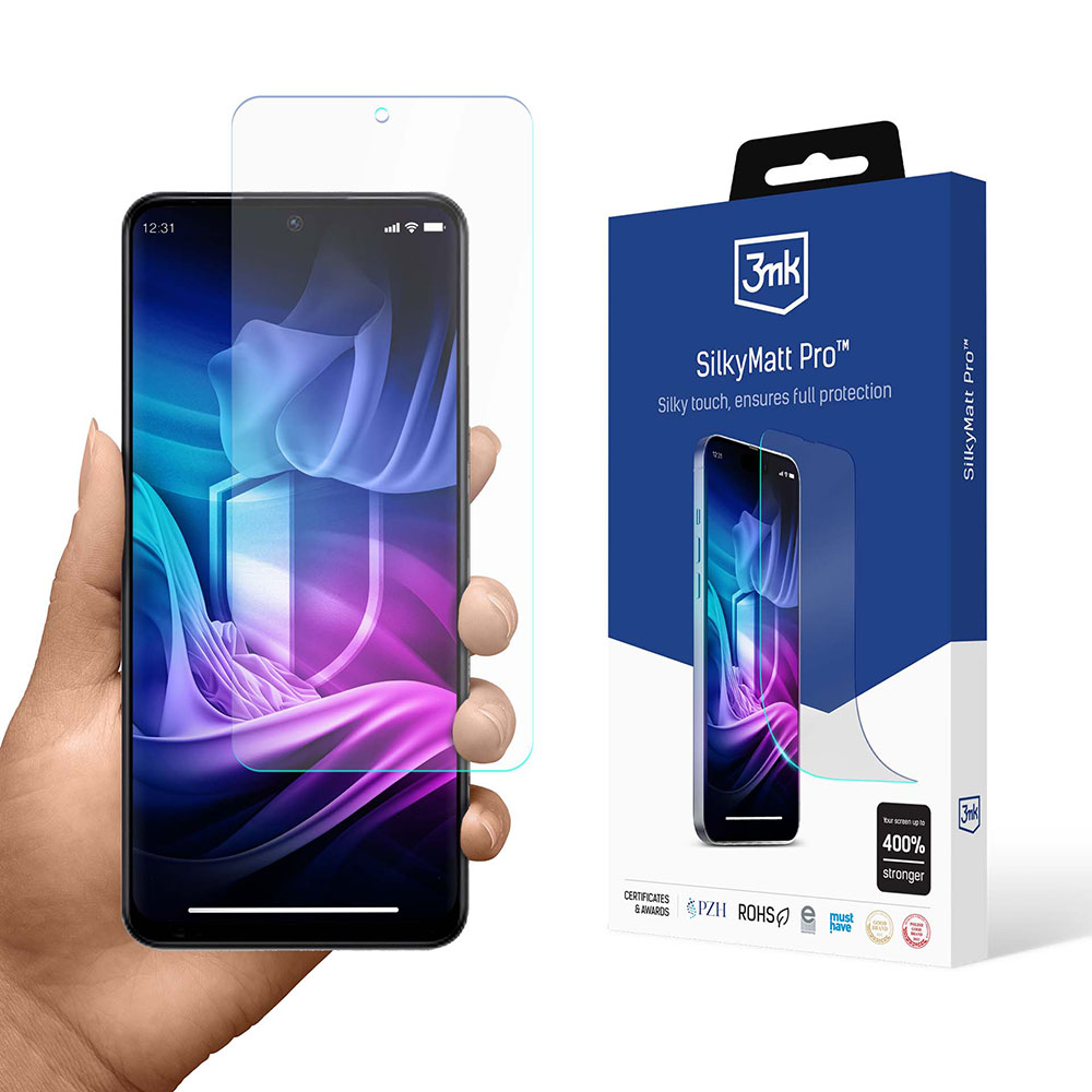 3mk Silky Matt Pro — защита экрана телефона для Redmi Note 12 Pro+