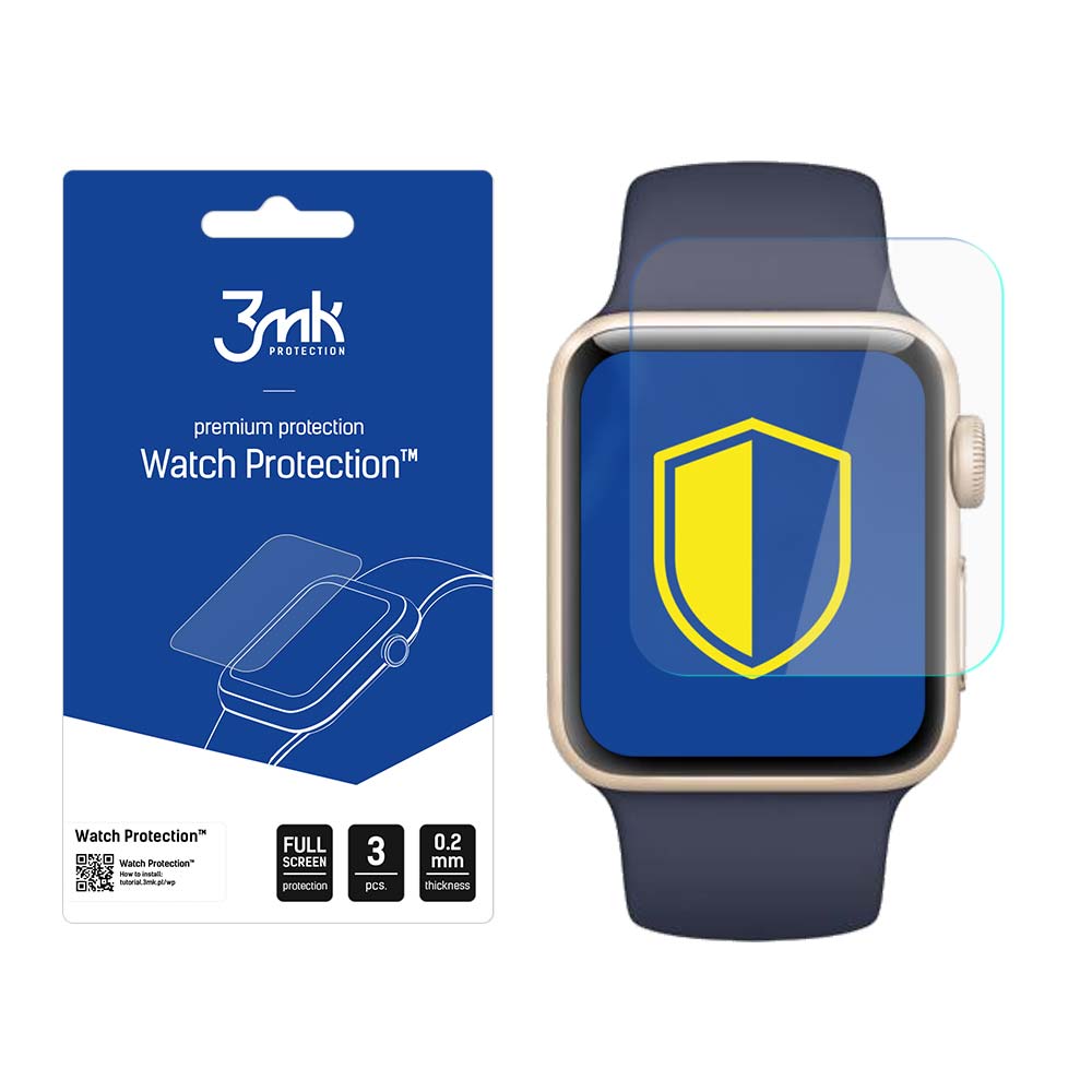 3mk Watch Protection ARC — защита экрана смарт-часов для Apple Watch 2 38mm