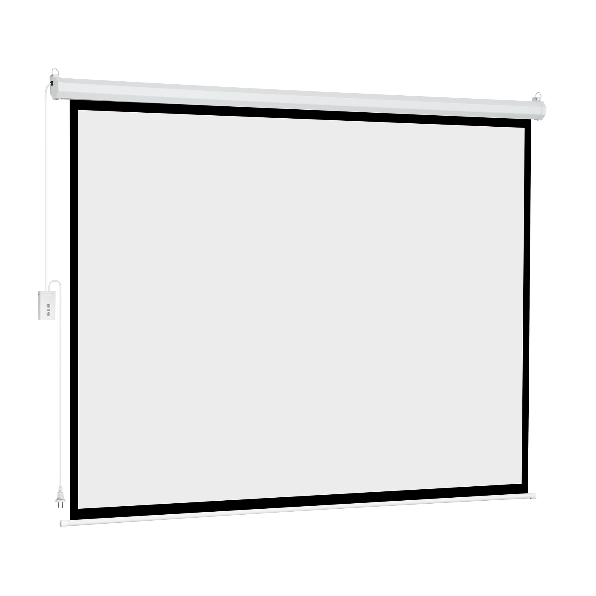 Cabletech elektrinis lubinis projekcinis ekranas, 200 x 150 cm, 100 colių