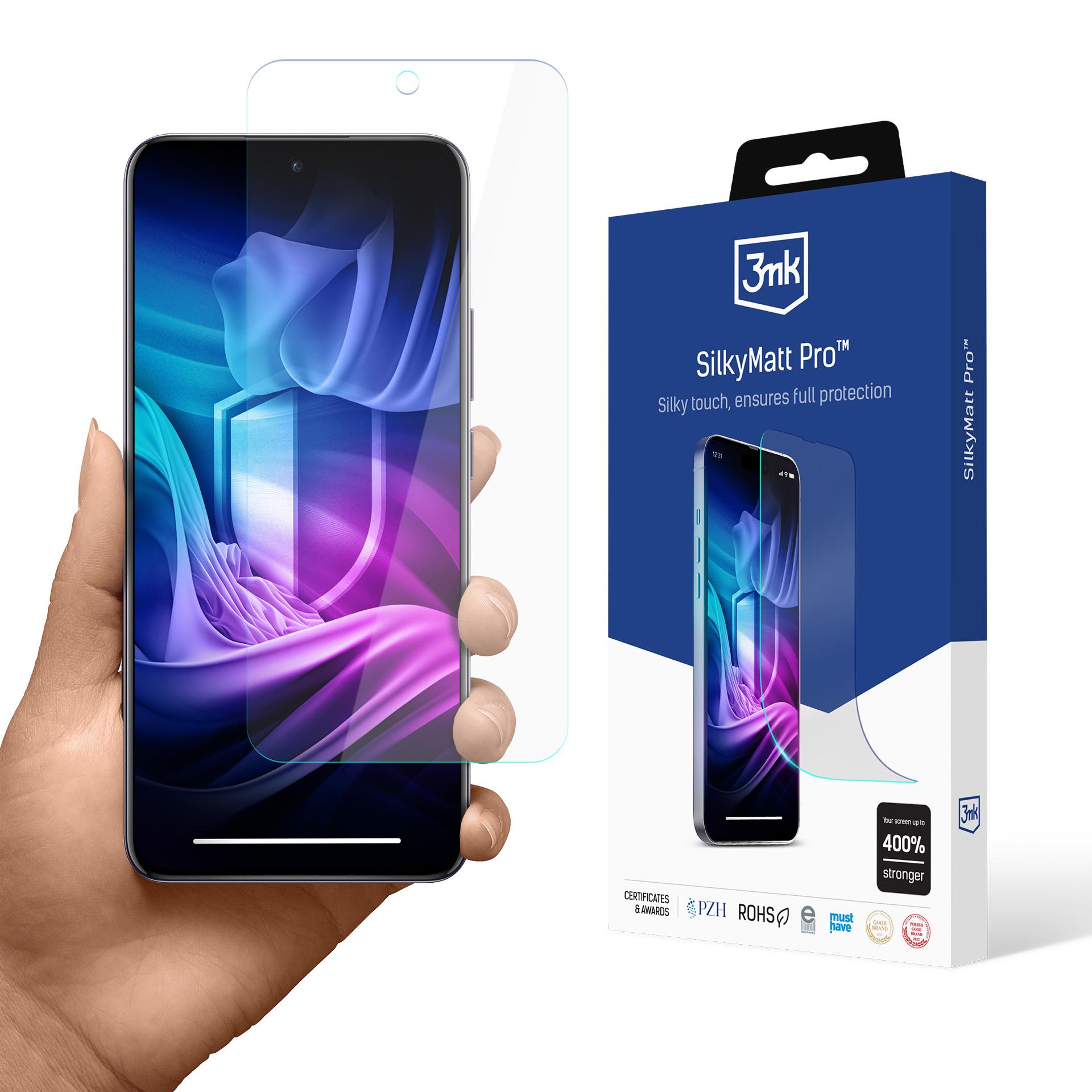 3mk Silky Matt Pro — защита экрана телефона для Oppo Reno 12