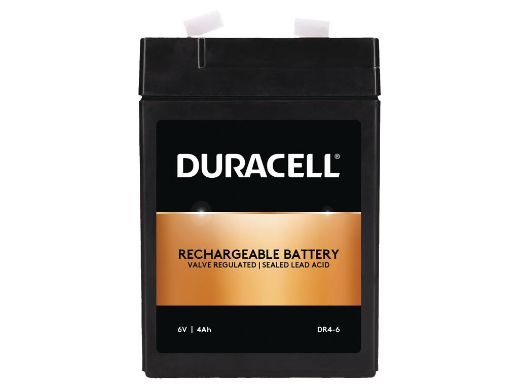 Аккумулятор VRLA Duracell (DR4-6) – 6 V, 4 Ah