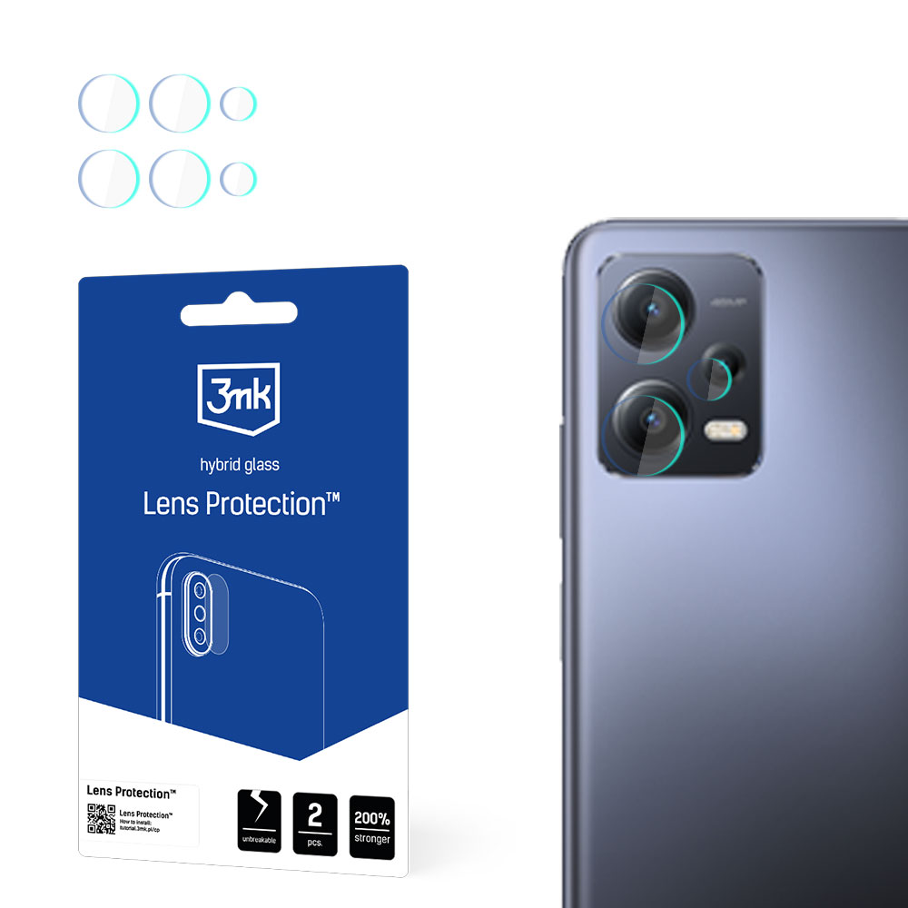 3mk Lens Protection — защита объектива камеры для Redmi Note 12 5G