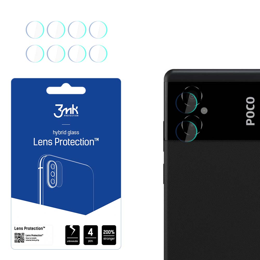 3mk Lens Protection — защита объектива камеры для Xiaomi POCO M4 5G