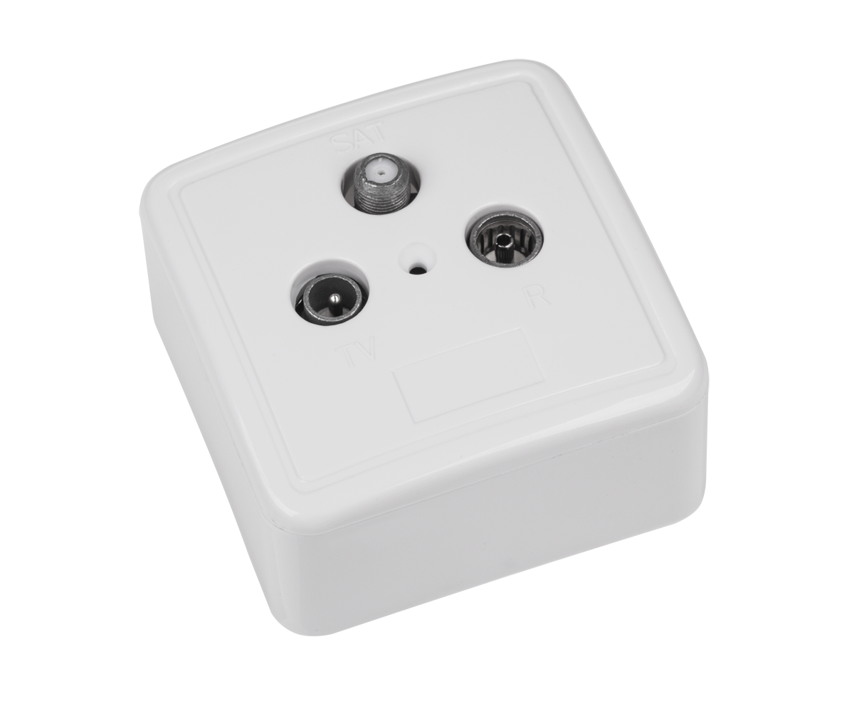 SS3-2007 terminal TV-SAT wall outlet