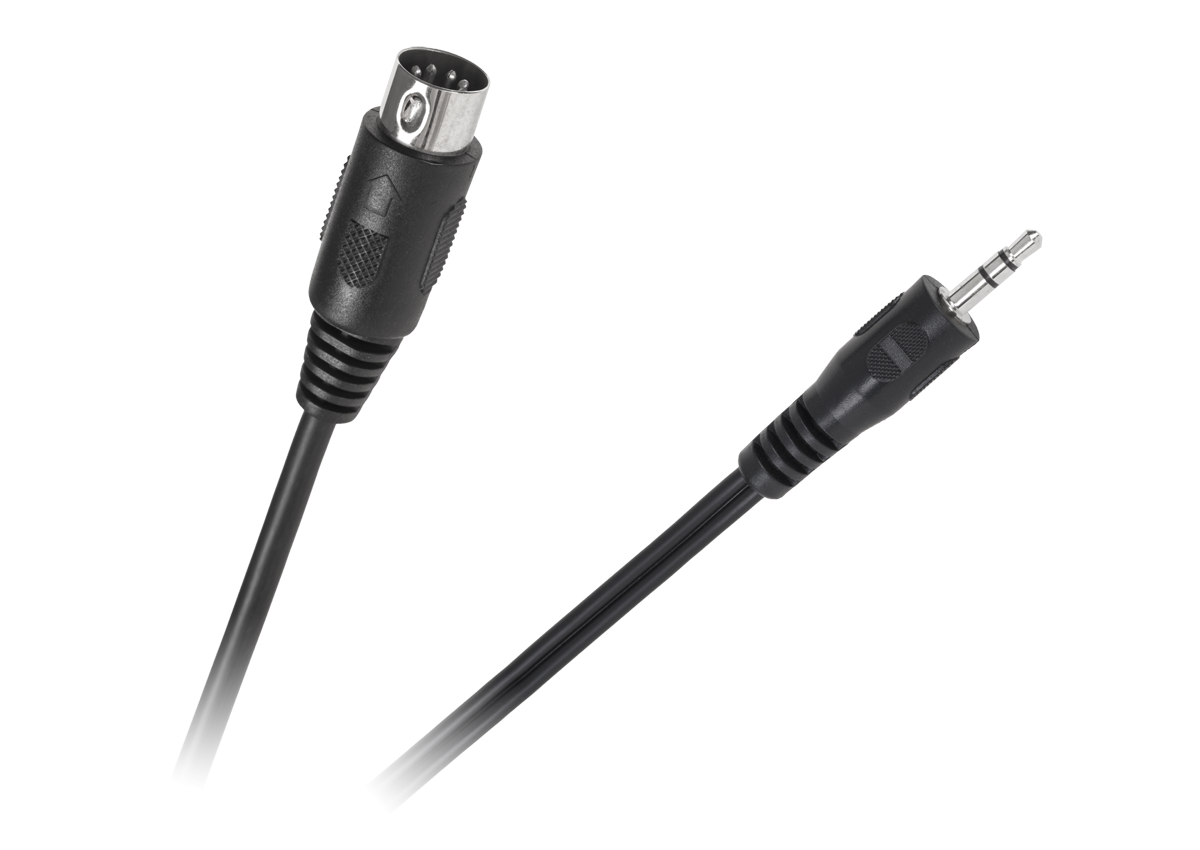 DIN to 3.5 mm jack cable, 1.2 m