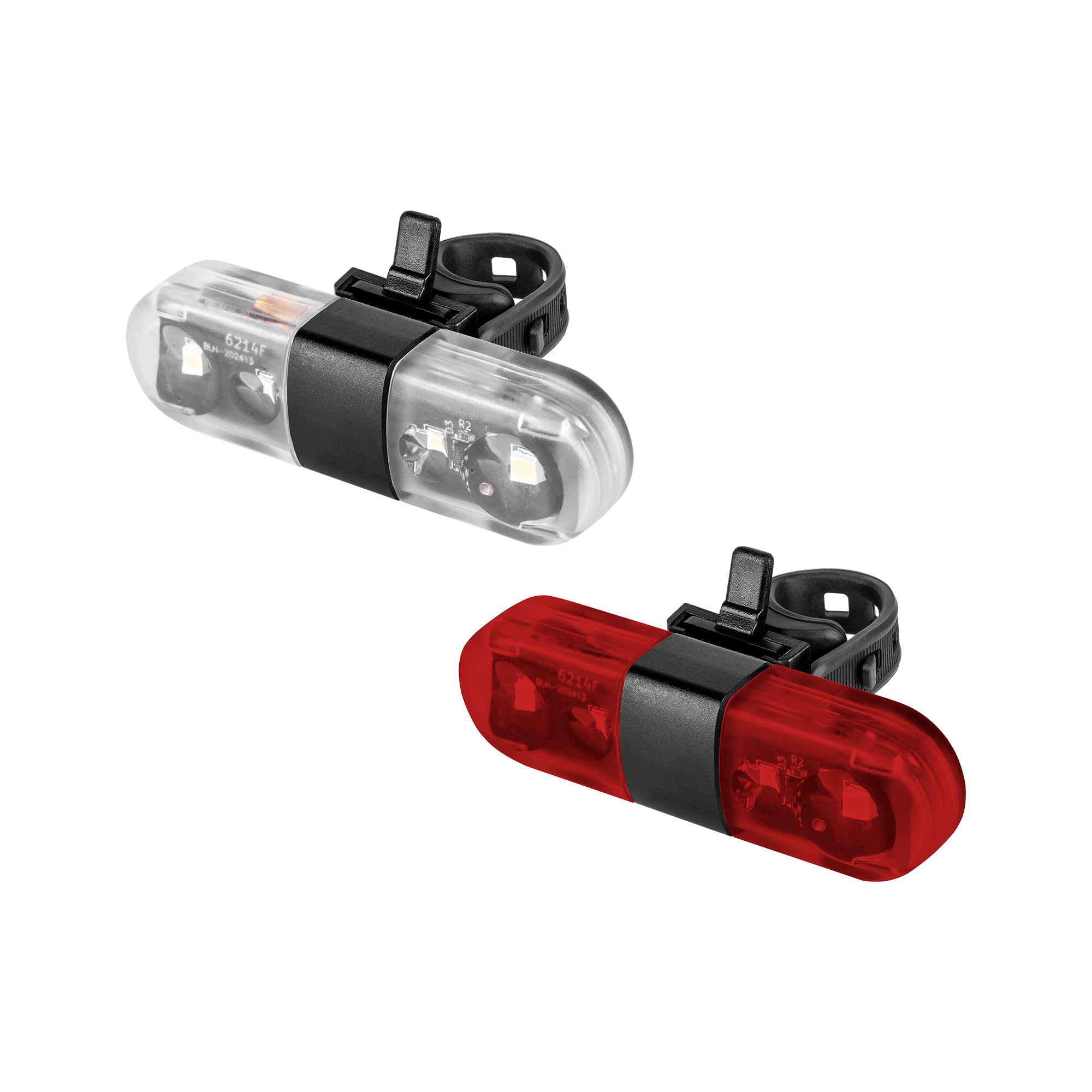 Bicycle light set with USB cable