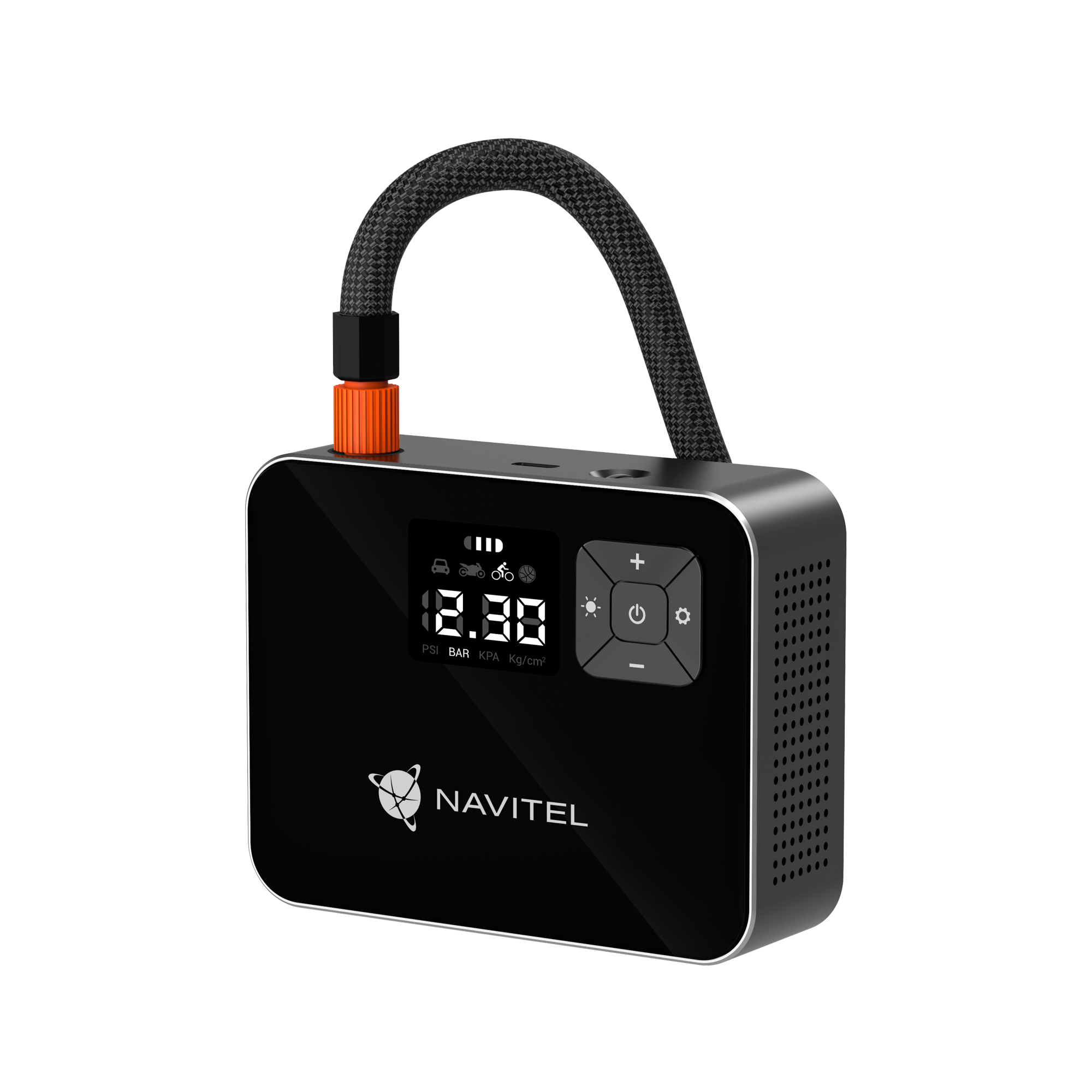 Navitel AIR 15 AL – portable air compressor, up to 120 PSI / 8.27 bar