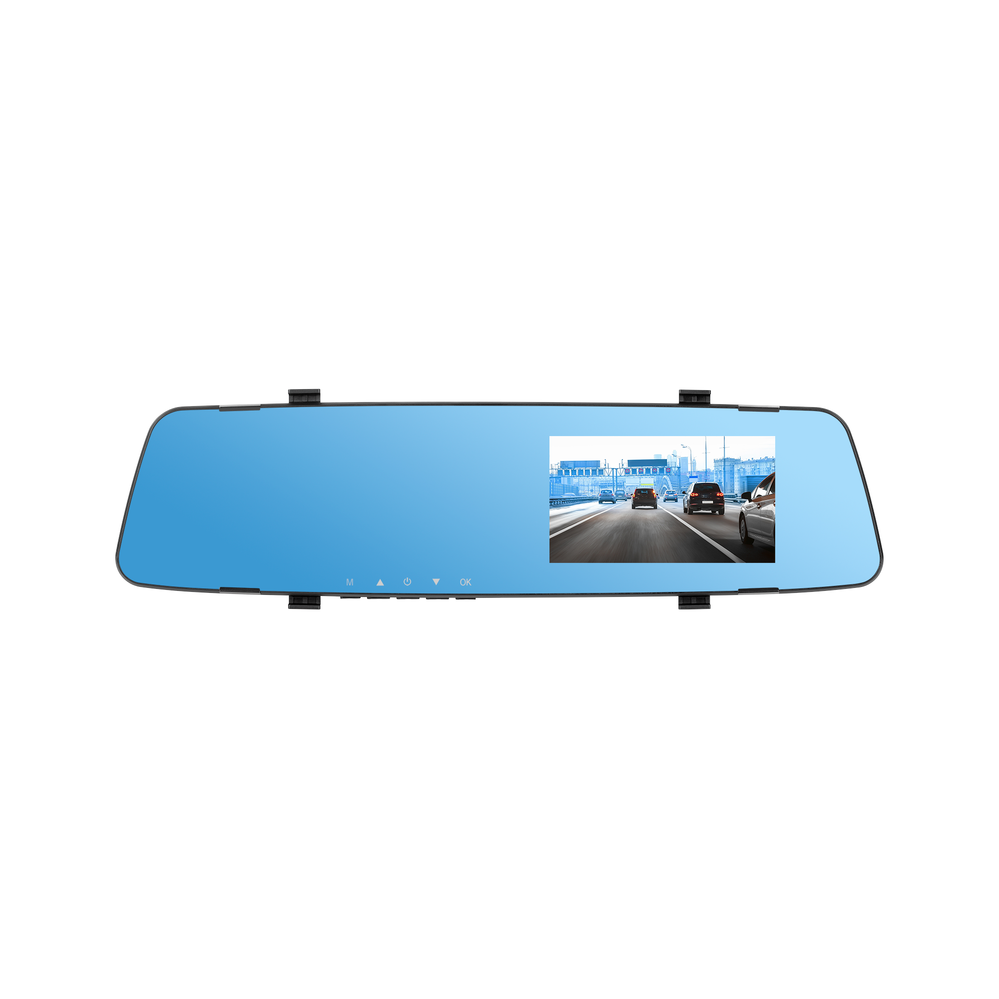 Peiying Basic L200 rear-view mirror with dash camera and reversing camera