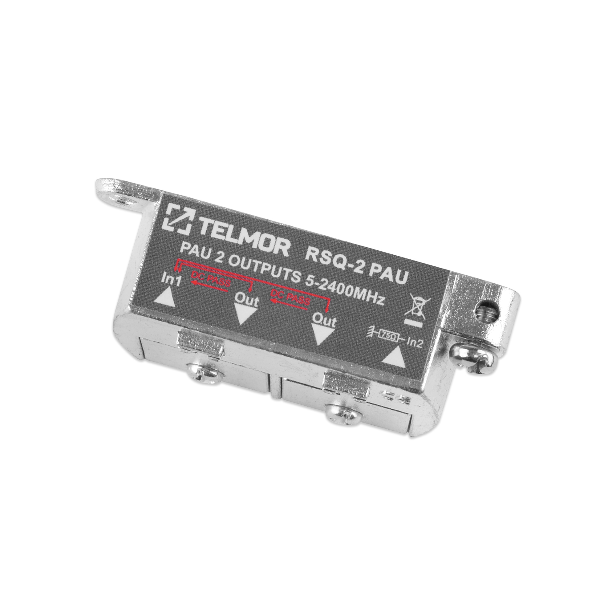 TELMOR RSQ-2 PAU QUICK 2X 2.4G skirstytuvas