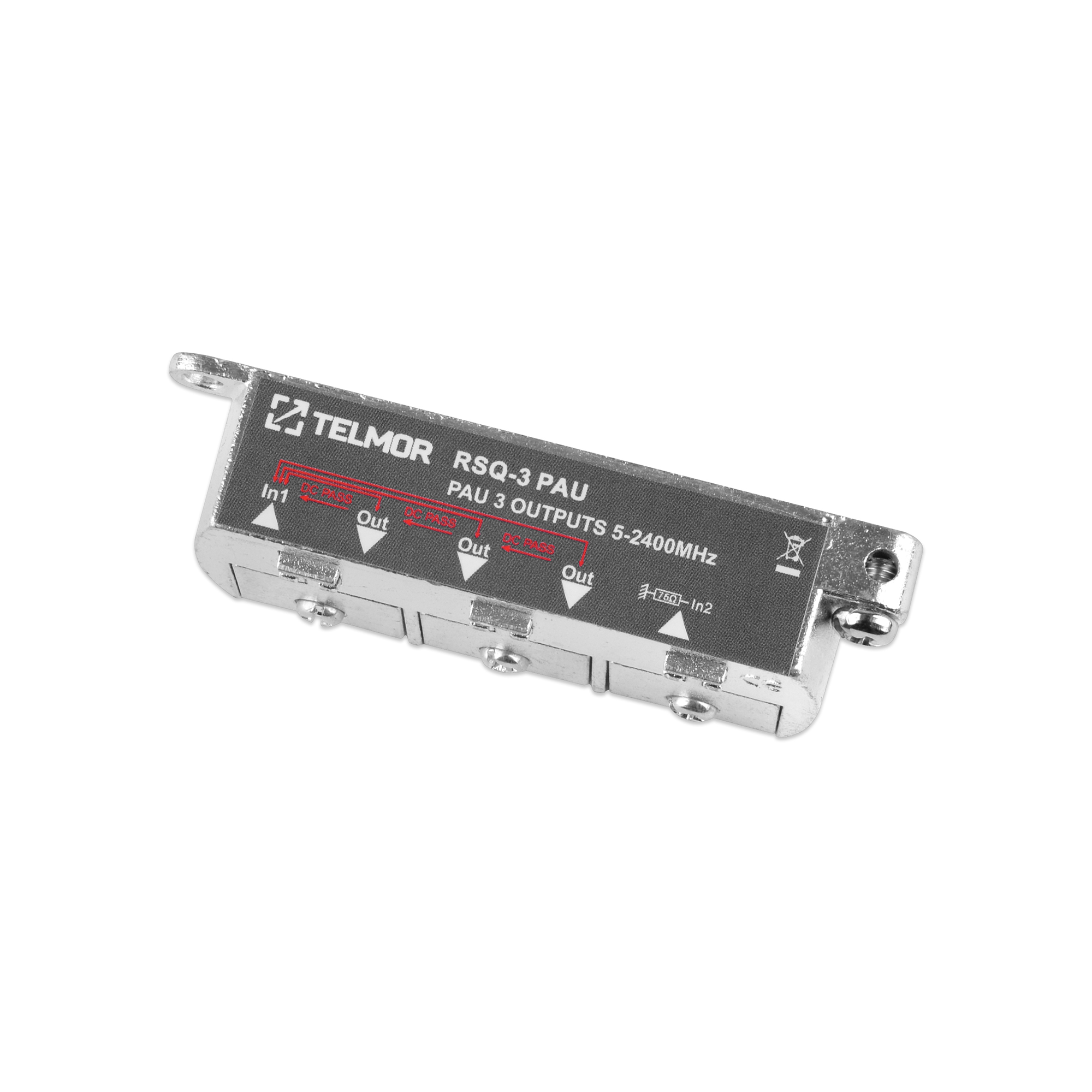 TELMOR RSQ-3 PAU QUICK 3X 2.4G skirstytuvas