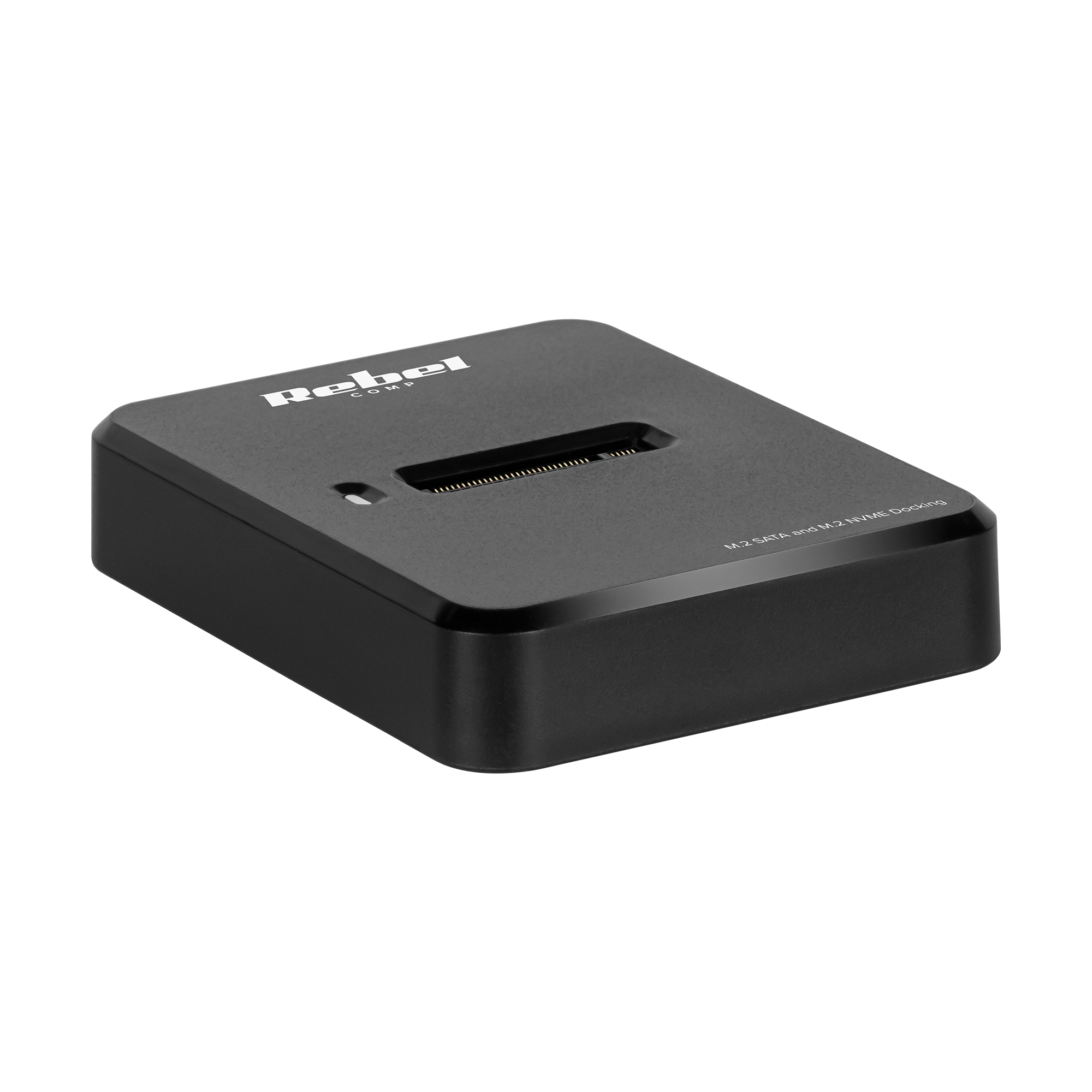 Rebel aliumininė USB-C prijungimo stotelė NVMe M.2 diskams, M Key ir B+M Key
