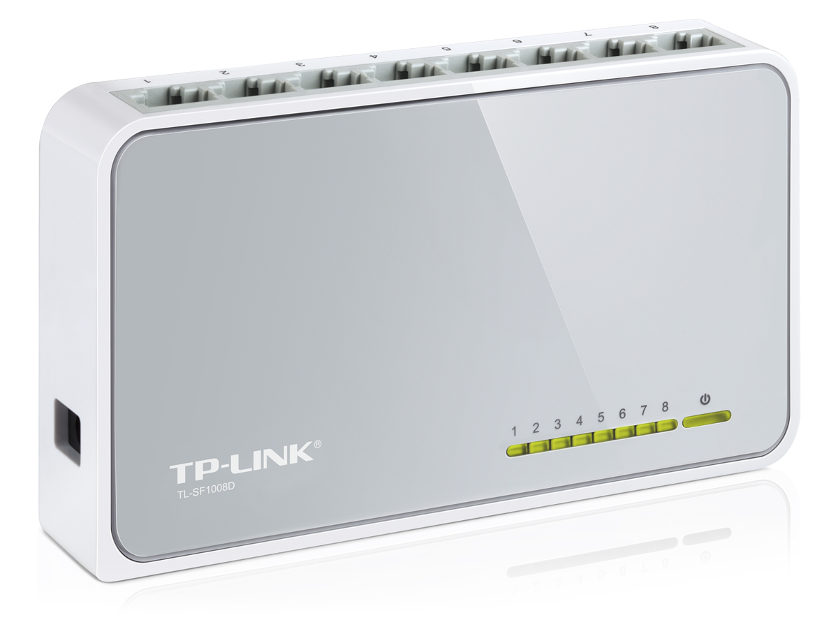 Komutatorius TP-Link TL-SF1008D 8 prievadų
