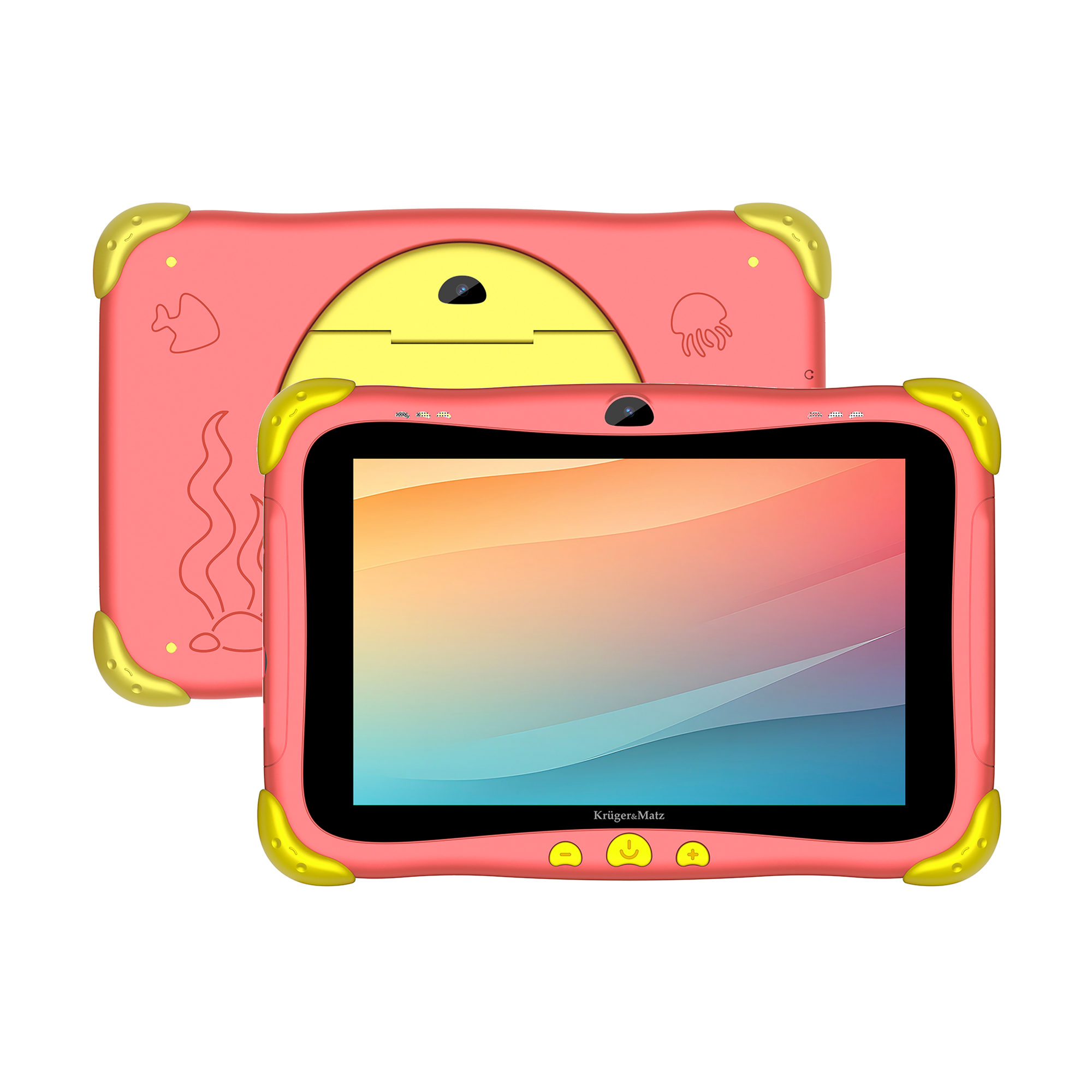 Kruger&Matz FUN 808 tablet, red