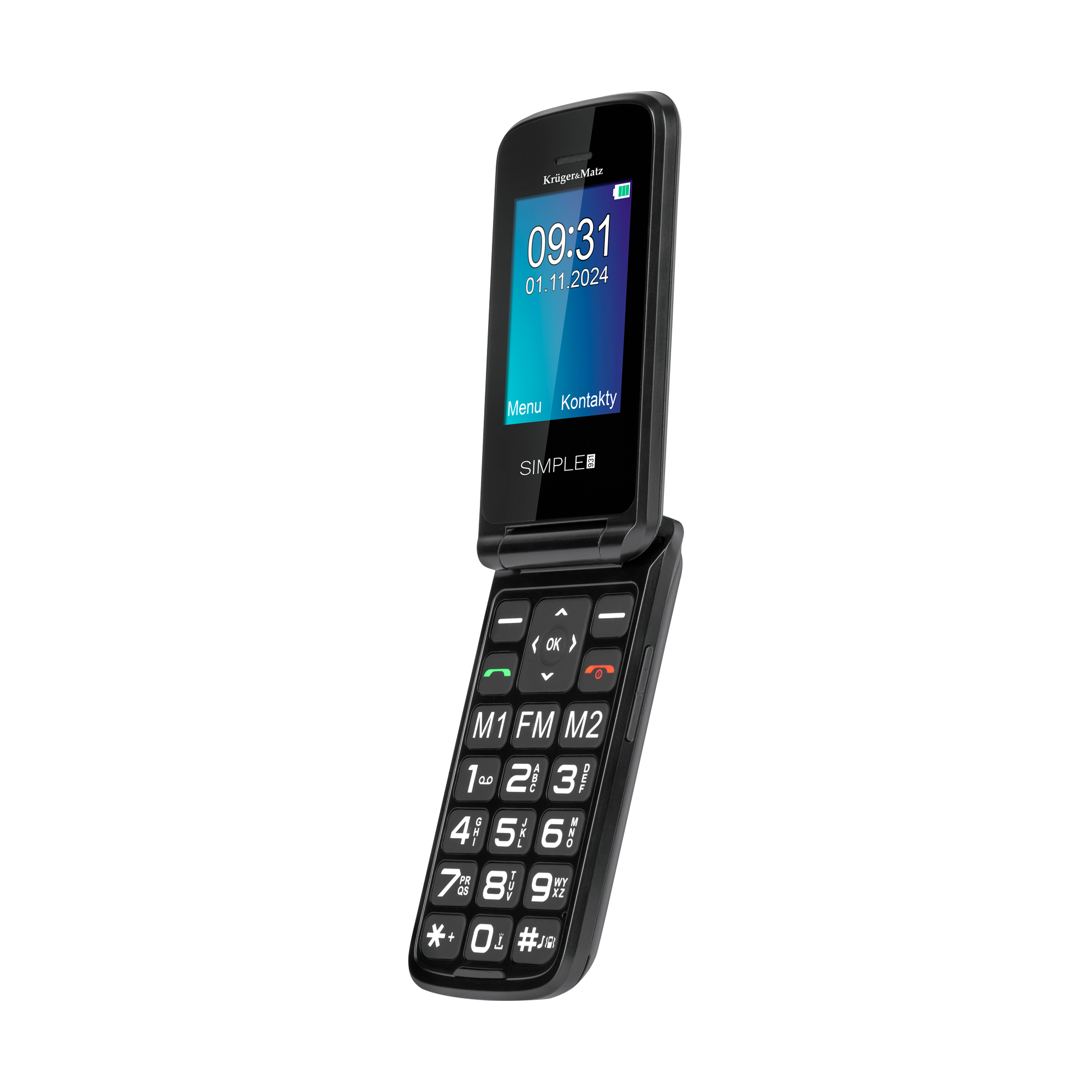 Мобильный телефон Krüger&Matz Simple 931 4G для пожилых людей