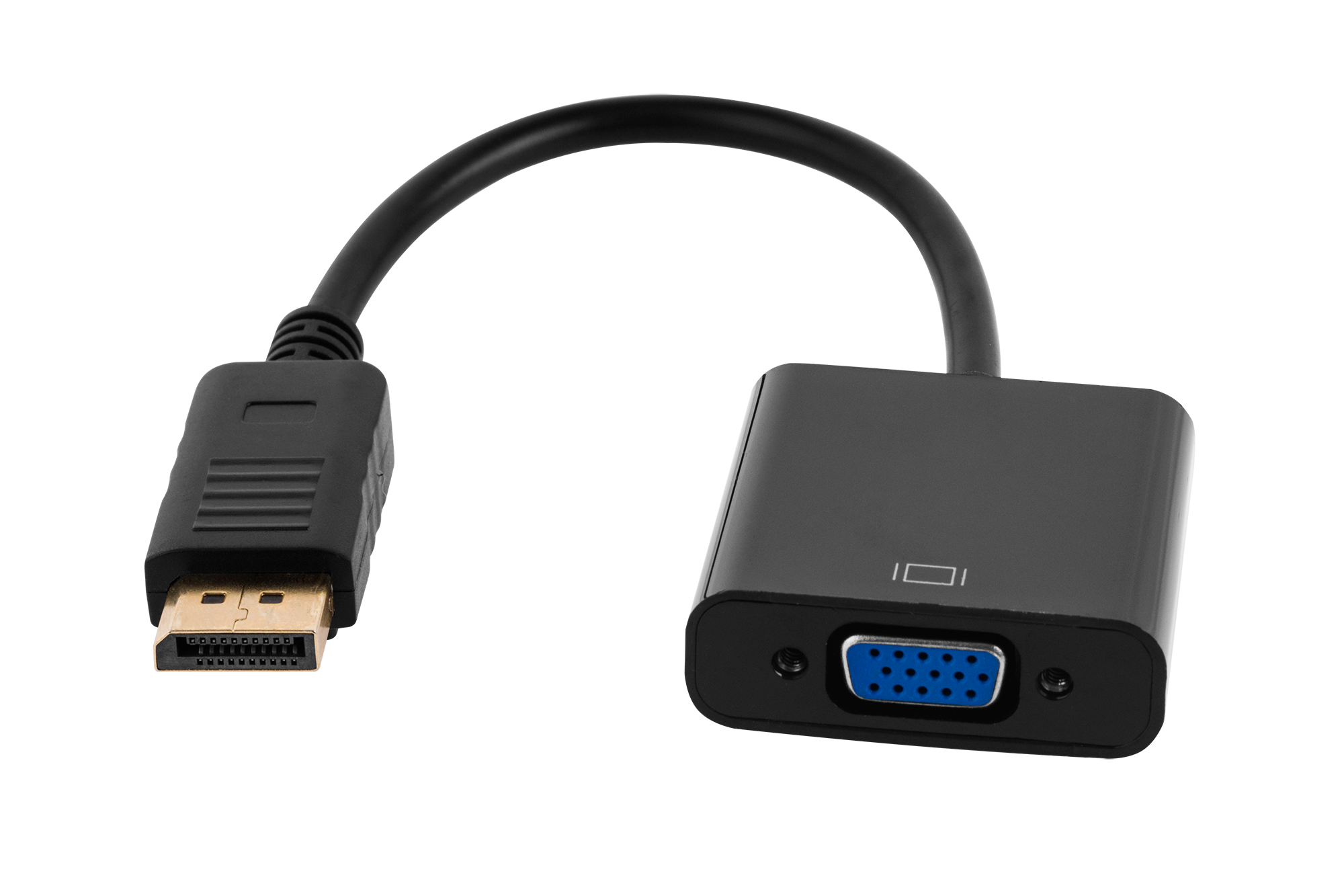 Переходник DisplayPort-штекер — VGA-гнездо