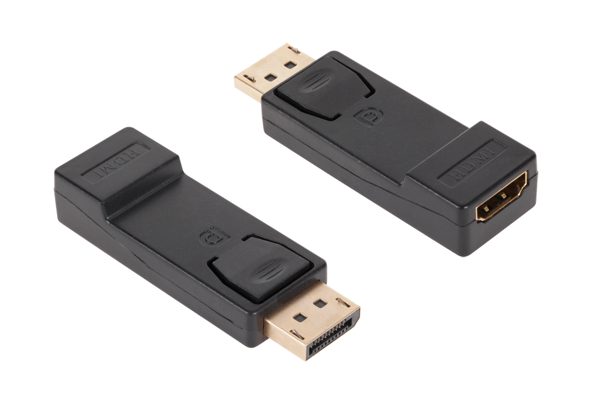 DisplayPort male to HDMI female adapter