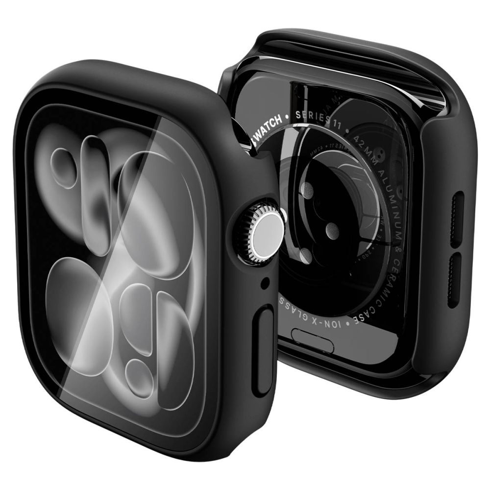 Чехол Spigen Thin Fit 360 для Apple Watch 42 mm – чёрный