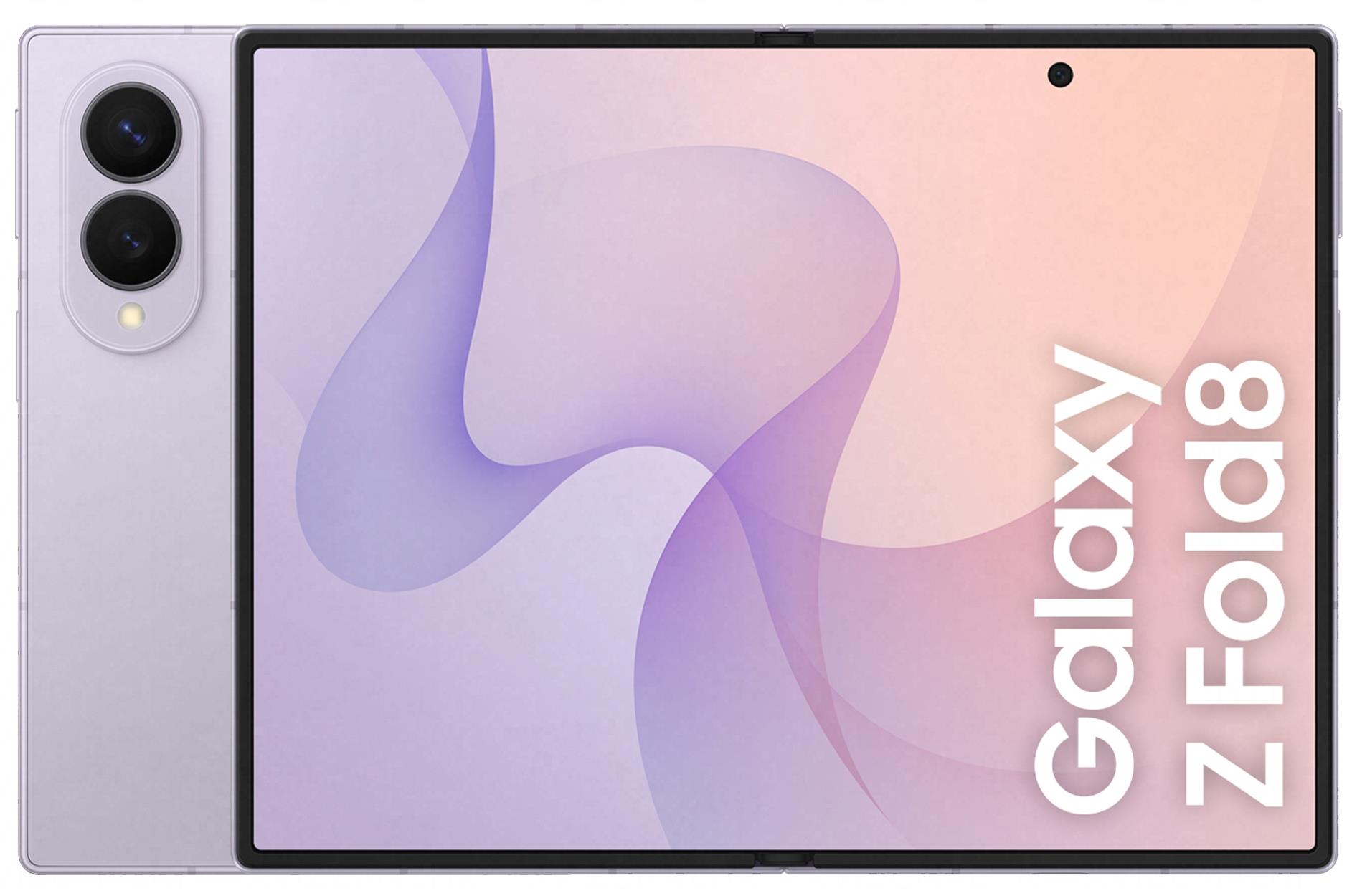 Смартфон SAMSUNG Galaxy Fold8, 256 GB, лавандовый, SM-F971B