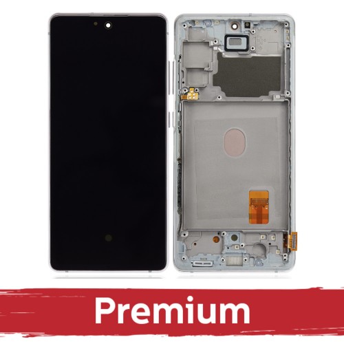 LCD-дисплей для Samsung G780 S20 FE (G781 S20 FE 5G) с рамкой, Cloud Mint (OEM)