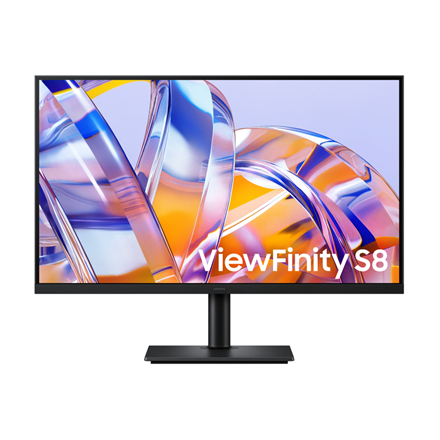 Monitorius Samsung LS32H800UAUXEN ViewFinity UHD S8 S80UH, 32 col., 4K, 3840 × 2160, 16:9, 350 cd/m², 5 ms, HDMI, DisplayPort, USB