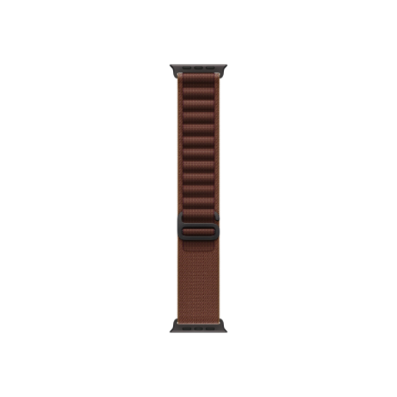 Apple (APPLE 49mm Burgundy Alpine Loop - Large - Black Titanium Finish)