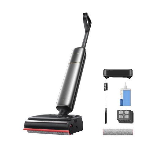 Dreame T16 Pro Heat belaidis vertikalus dulkių siurblys sausam ir drėgnam valymui, be maišelio, pilkas, 30 000 Pa, 6,2 kg (HHR58A)